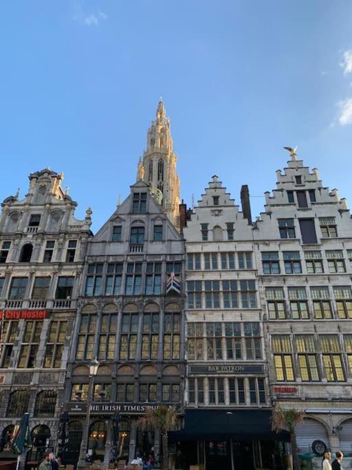 Hippe Studio In Historisch Gebouw In Oude Centrum Antwerpen Eksteriør bilde