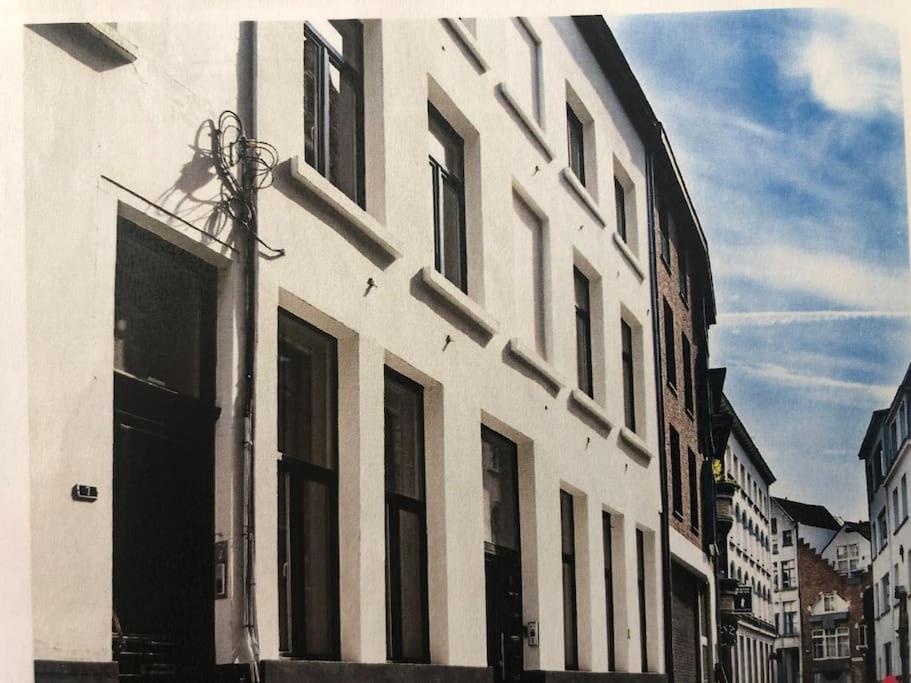 Hippe Studio In Historisch Gebouw In Oude Centrum Antwerpen Eksteriør bilde